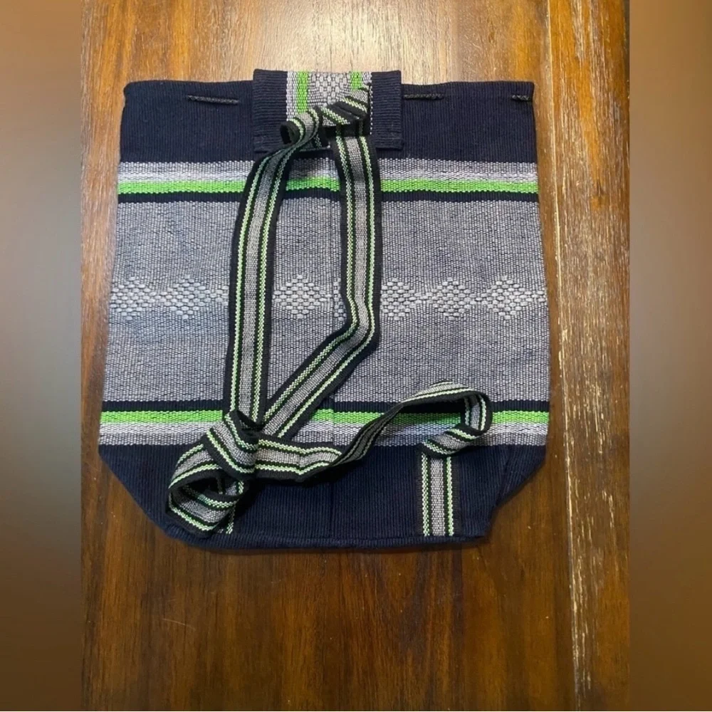 Seahawks Navy and Gray Backpack
